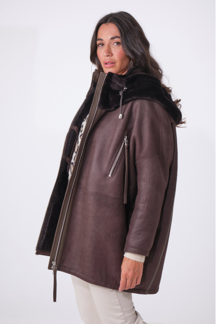 ISOME SHEARLING Brown