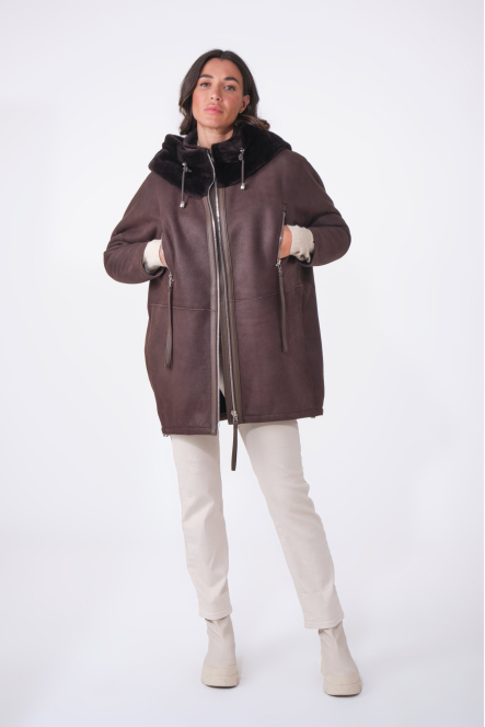 ISOME SHEARLING Brown