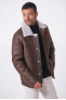 AYMERIC SHEARLING JACKET Old Kaki