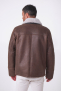 AYMERIC SHEARLING JACKET Old Kaki
