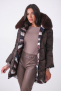 CLIZIA REVERSIBLE MARRON