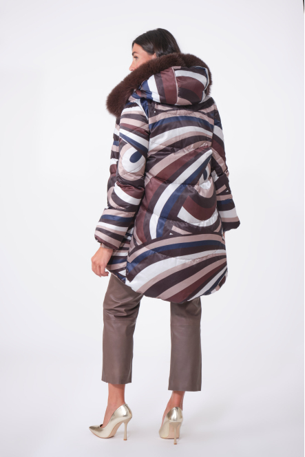CLIZIA REVERSIBLE MARRON