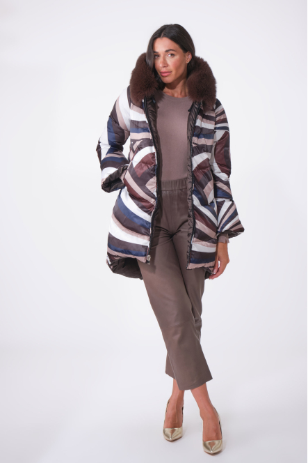 CLIZIA REVERSIBLE MARRON