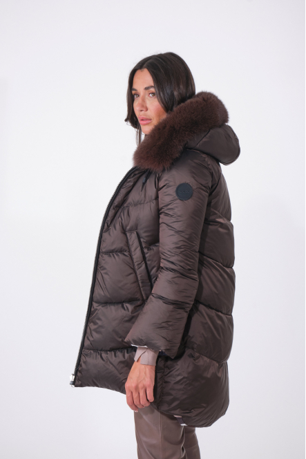 CLIZIA REVERSIBLE MARRON