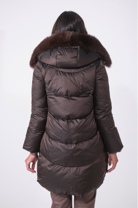 CLIZIA REVERSIBLE MARRON