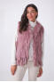 GILET FOURRURE NOMADE Pink