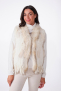 GILET FOURRURE NOMADE Ecru