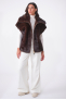 MIA ART/LOVE DARK BROWN/PALOMINO