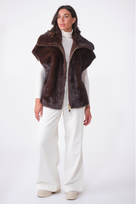 MIA ART/LOVE DARK BROWN/PALOMINO
