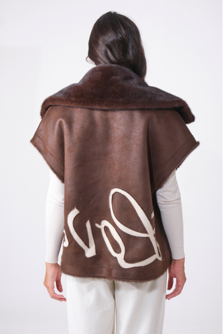 MIA ART/LOVE DARK BROWN/PALOMINO