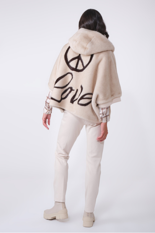 UMA REV ART/LOVE Beige/Dark Brown