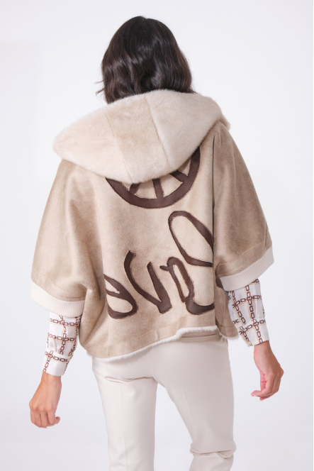 UMA REV ART/LOVE Beige/Dark Brown