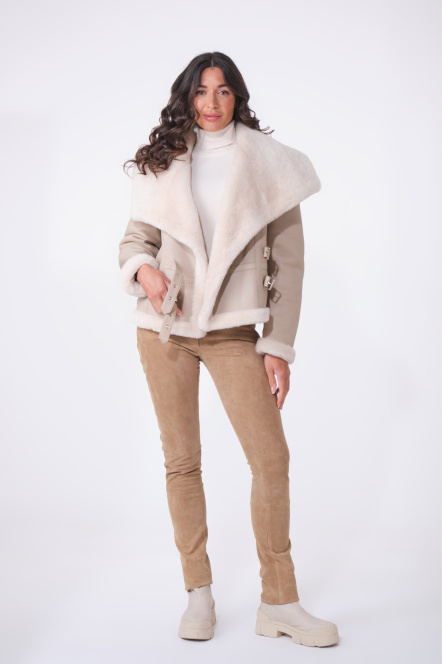 copy of LANA SHEARLING Black