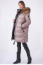 DAKOTA COAT Light Taupe (fourrure)