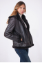ADINE SHEARLING Dark Brown