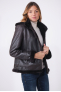 ADINE SHEARLING Dark Brown