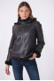 ADINE SHEARLING Dark Brown