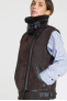 CHRISTELLE GILET Brown