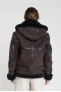 JACQUELINE SHEARLING Brown