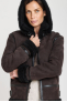 JACQUELINE SHEARLING Brown