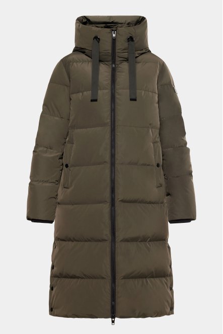 CAMILA SHINE COAT Alligator Green