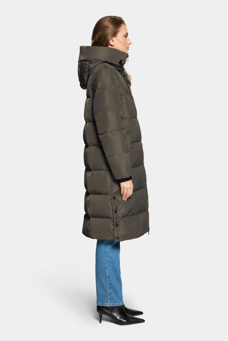 CAMILA SHINE COAT Alligator Green