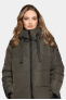 CAMILA SHINE COAT Alligator Green