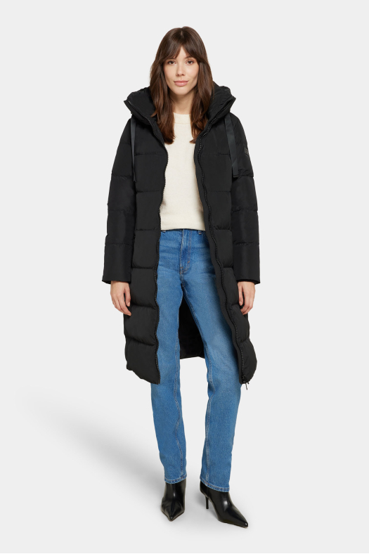 CAMILA SHINE COAT Noir