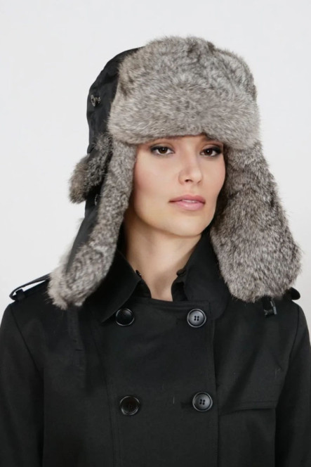 HL20C031 Trapper hat - Black