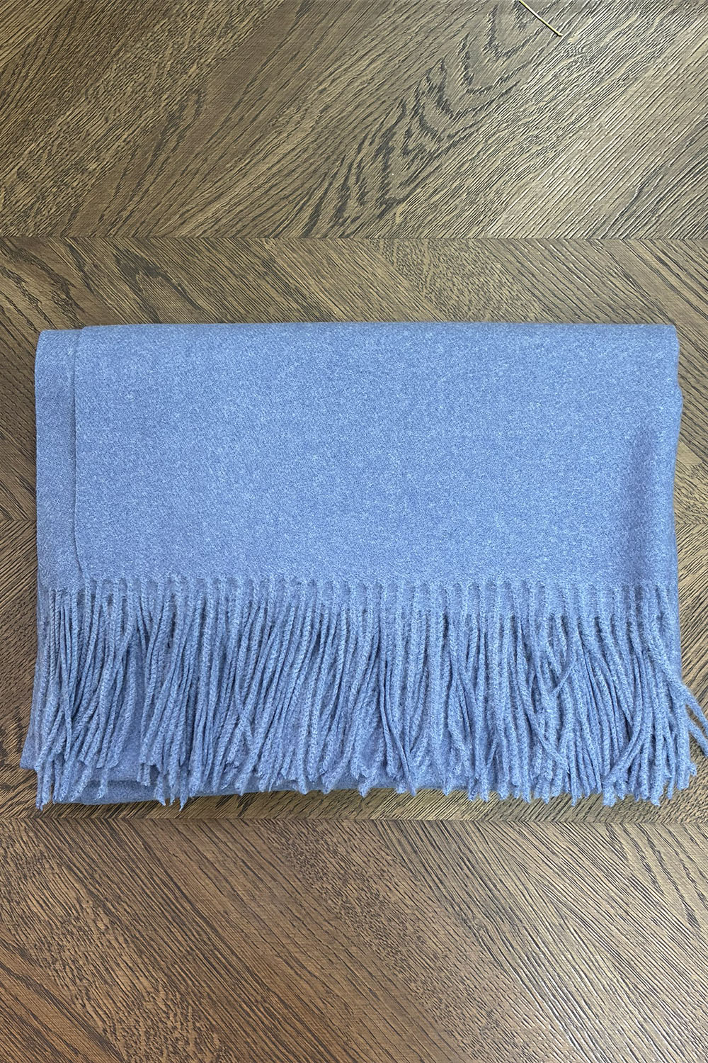 ECHARPE LAINE/CACHEMIRE BLEU JEANS