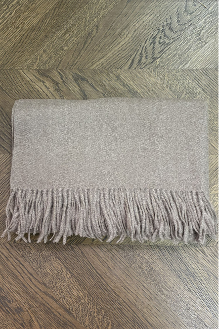ECHARPE LAINE/CACHEMIRE BEIGE