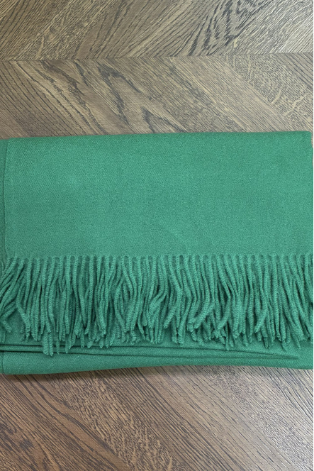 ECHARPE LAINE/CACHEMIRE VERT SAPIN
