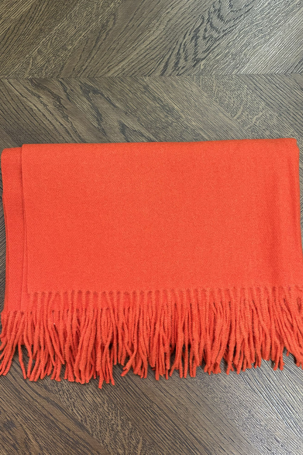 ECHARPE LAINE/CACHEMIRE ORANGE