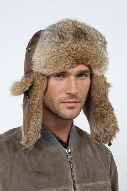HL20C031 Trapper hat - Brown