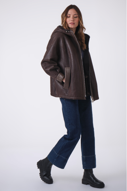 ISQ SHEARLING Brown