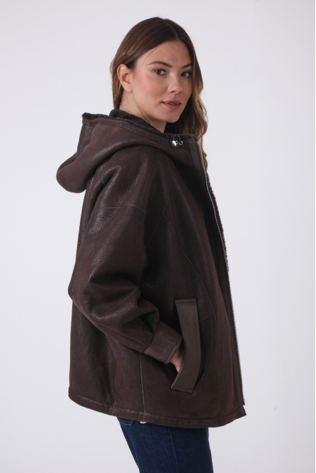 ISQ SHEARLING Brown