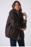 ISQ SHEARLING Brown