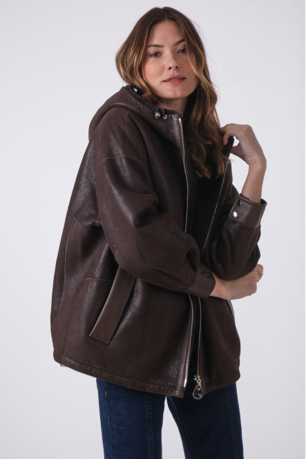 ISQ SHEARLING Brown