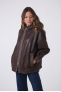 ISQ SHEARLING Brown