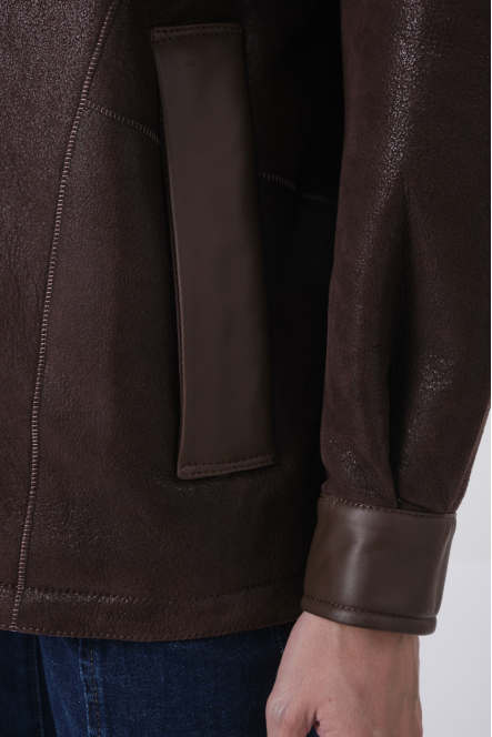 ISQ SHEARLING Brown