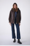 ISQ SHEARLING Brown