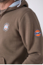 HOODIE FULL ZIP BOLD CLASSICS Kaki