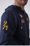 SMQ FASTER FULL ZIP HOODIE navy