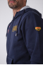 SMQ FASTER FULL ZIP HOODIE navy