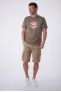 T-SHIRTGULF LOGO BLEU
