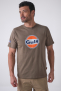 T-SHIRTGULF LOGO BLEU