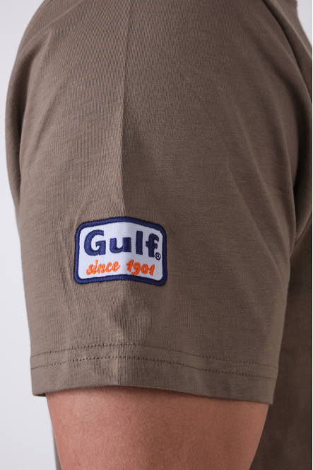 T-SHIRTGULF LOGO BLEU