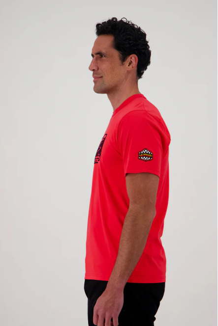 SMQ FASTER TEE red