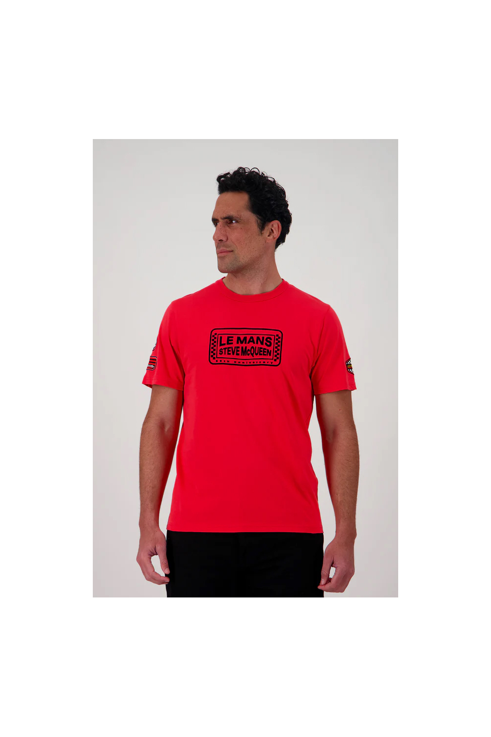 SMQ FASTER TEE red