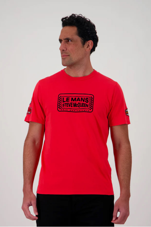 SMQ FASTER TEE red